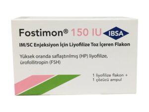 Fostimon 150 IU urofollitropin cheap IVF medication online provider - FastIVF. Fostimon 150 IU - urofollitropin FSH injection for IVF ovarian stimulation from Fast IVF.