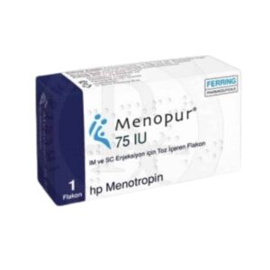 Menopur 75 IU menotropins HMG IVF medication for sale at online provider. Menopur 75 IU - menotropin HMG for IVF medication for sale at online provider