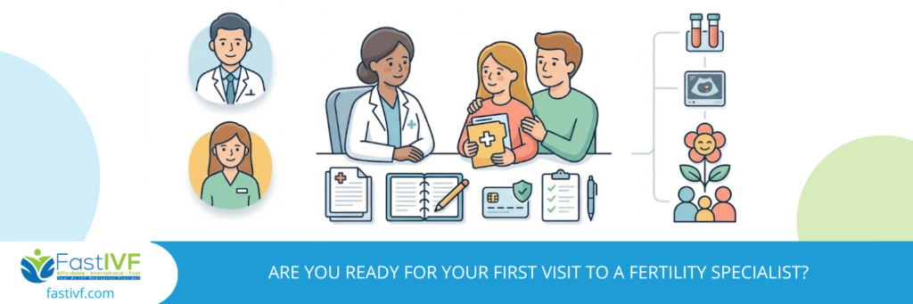 First visit to a fertility specialist — what to bring and what to expect