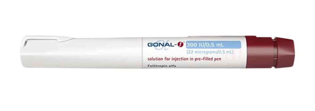 Gonal-F 300IU pen follitropin alfa IVF medication available at discounted prices from - FastIVF online provider. Gonal-F 300 IU pen - follitropin alfa FSH medication available at discounted prices from Fast IVF