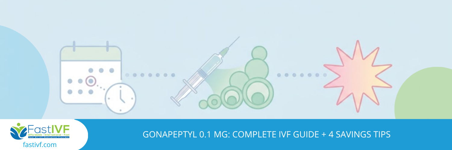 Gonapeptyl 0.1 mg pre-filled syringe GnRH agonist injection for IVF downregulation